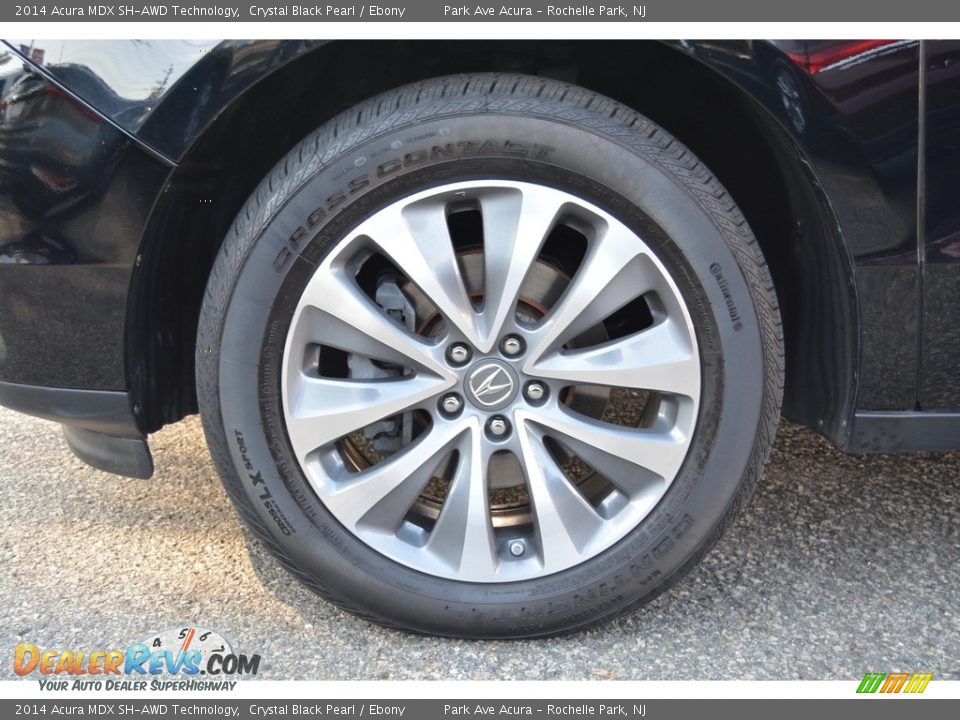2014 Acura MDX SH-AWD Technology Crystal Black Pearl / Ebony Photo #33