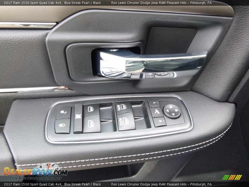Controls of 2017 Ram 1500 Sport Quad Cab 4x4 Photo #12