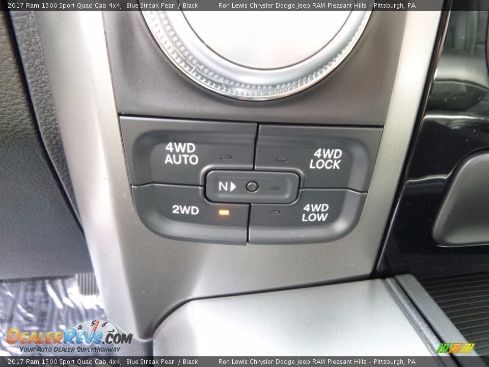 Controls of 2017 Ram 1500 Sport Quad Cab 4x4 Photo #16