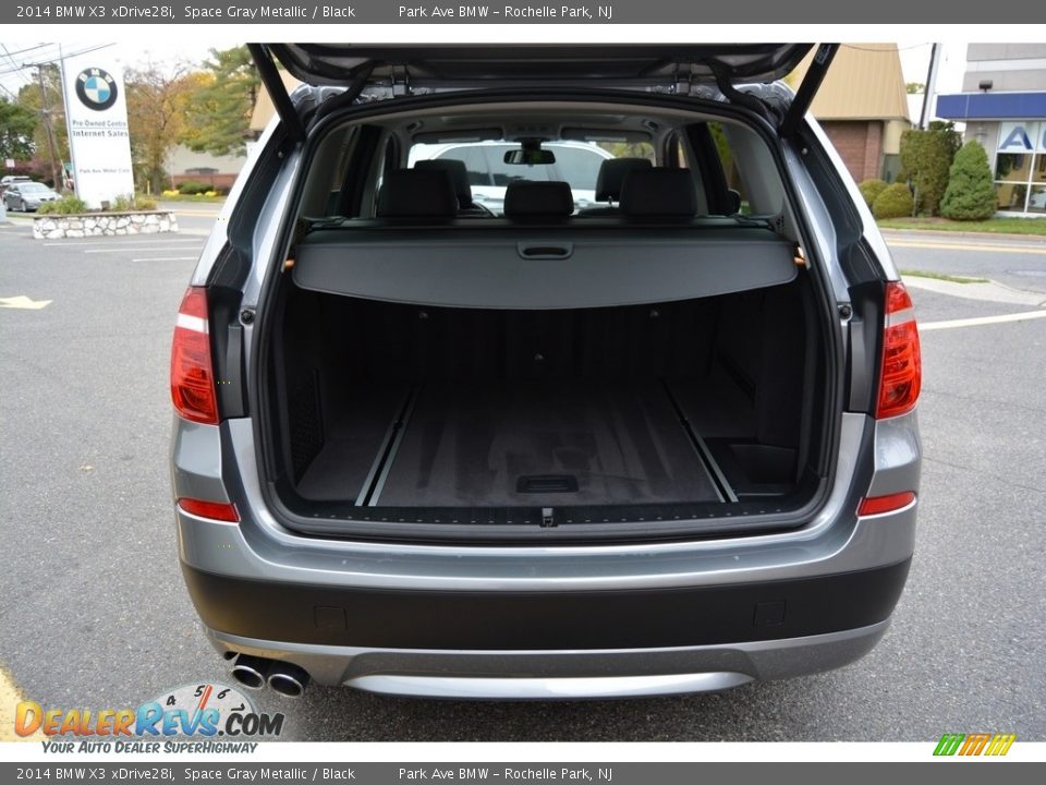 2014 BMW X3 xDrive28i Space Gray Metallic / Black Photo #22