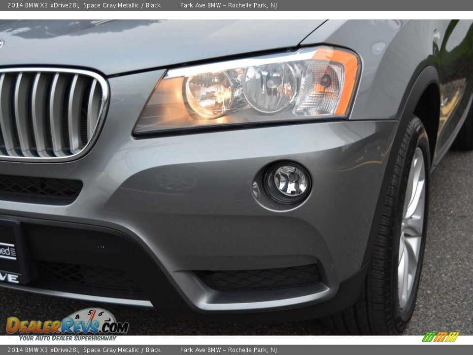 2014 BMW X3 xDrive28i Space Gray Metallic / Black Photo #31