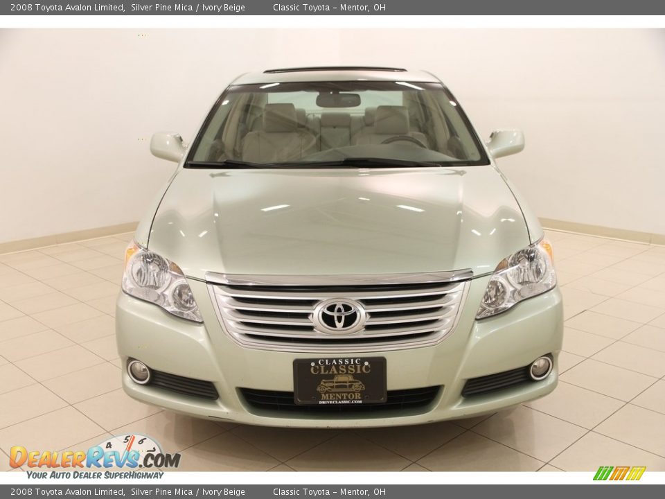 2008 Toyota Avalon Limited Silver Pine Mica / Ivory Beige Photo #2
