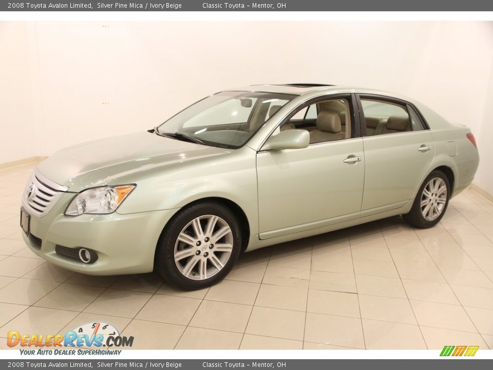 2008 Toyota Avalon Limited Silver Pine Mica / Ivory Beige Photo #3