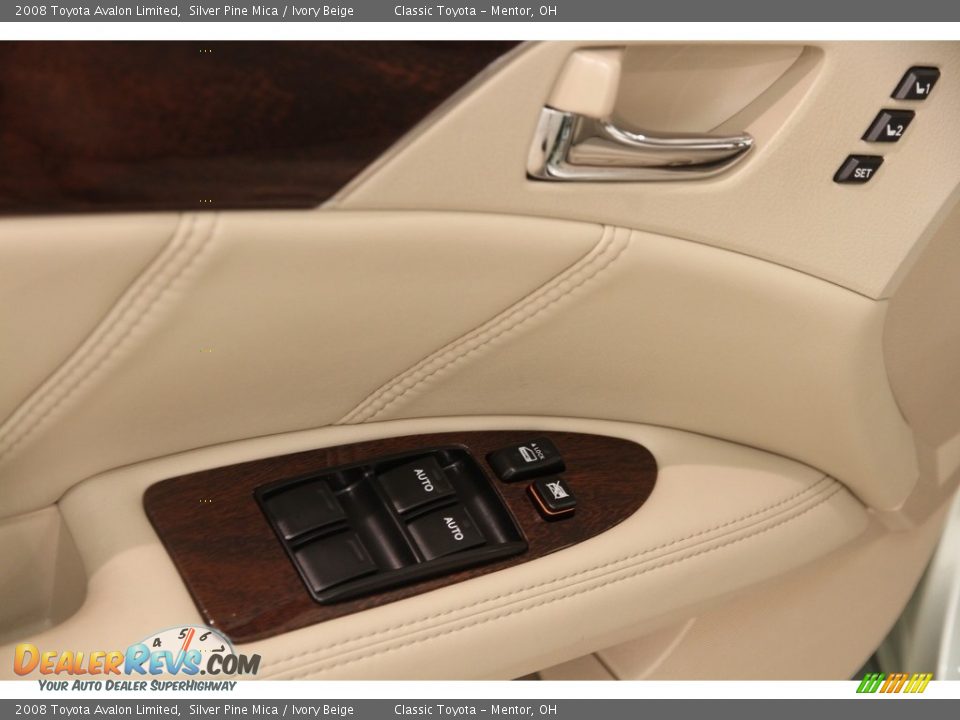 2008 Toyota Avalon Limited Silver Pine Mica / Ivory Beige Photo #5