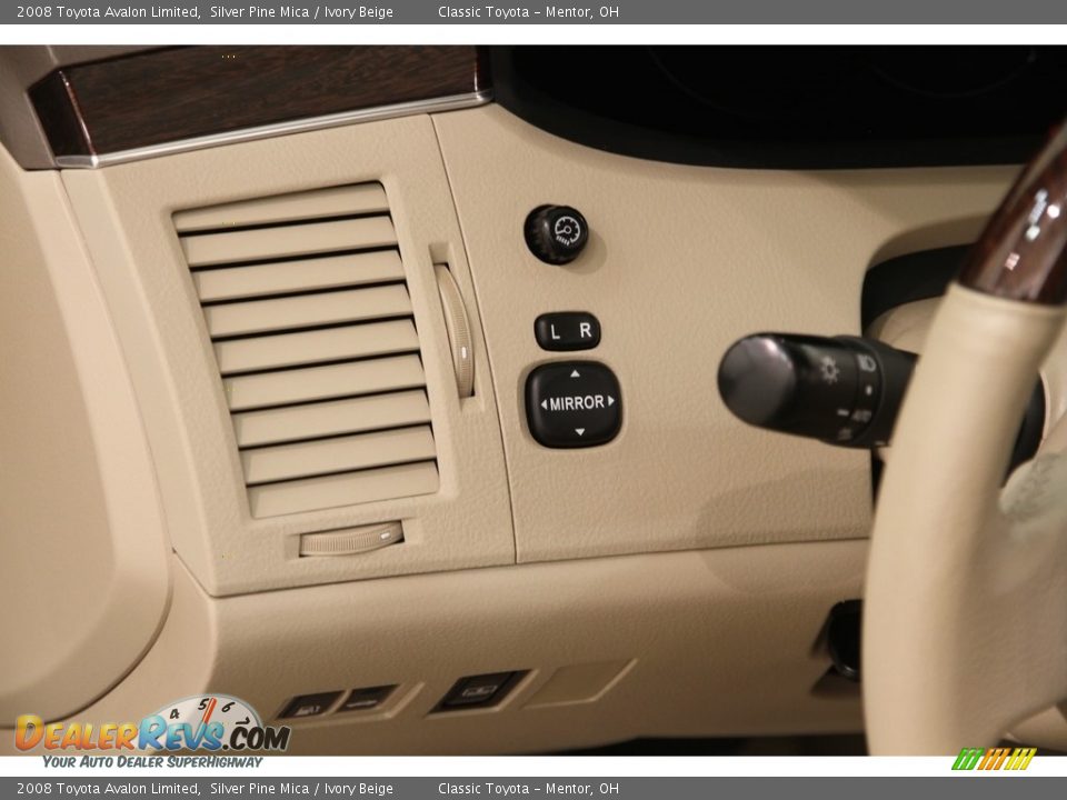 2008 Toyota Avalon Limited Silver Pine Mica / Ivory Beige Photo #7