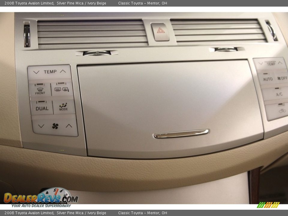 2008 Toyota Avalon Limited Silver Pine Mica / Ivory Beige Photo #12