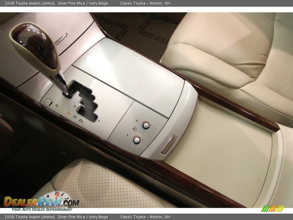2008 Toyota Avalon Limited Silver Pine Mica / Ivory Beige Photo #17