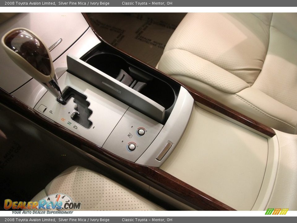 2008 Toyota Avalon Limited Silver Pine Mica / Ivory Beige Photo #18
