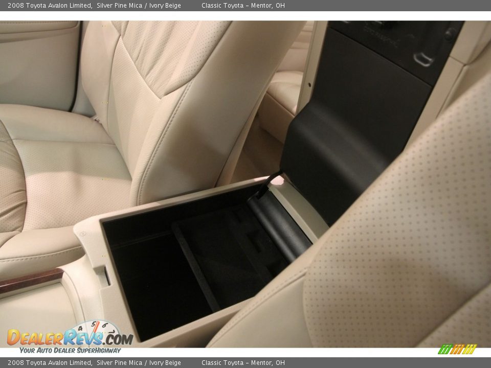 2008 Toyota Avalon Limited Silver Pine Mica / Ivory Beige Photo #19