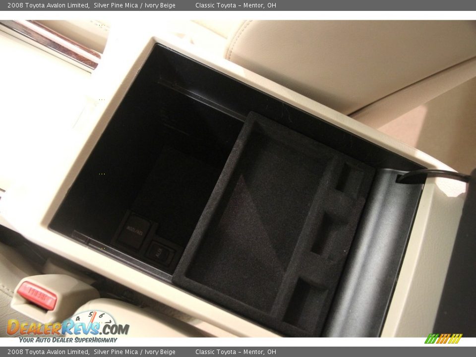 2008 Toyota Avalon Limited Silver Pine Mica / Ivory Beige Photo #20