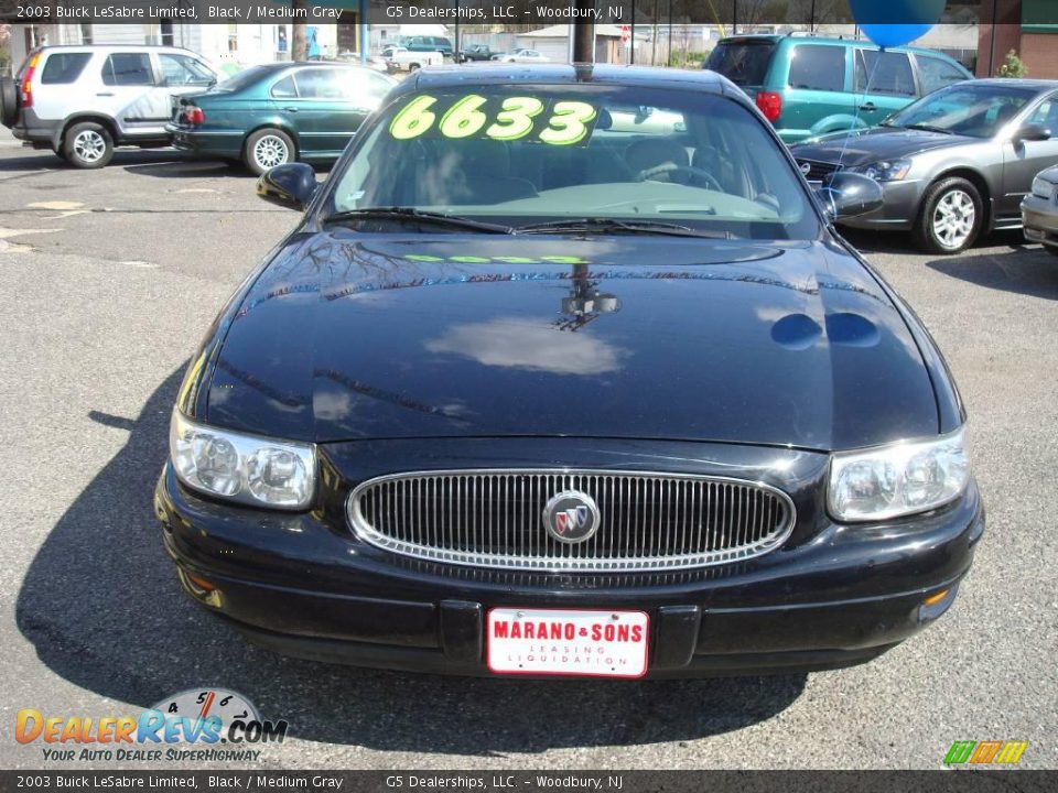 2003 Buick LeSabre Limited Black / Medium Gray Photo #2