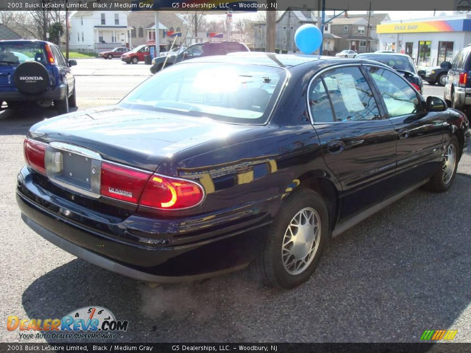 2003 Buick LeSabre Limited Black / Medium Gray Photo #5