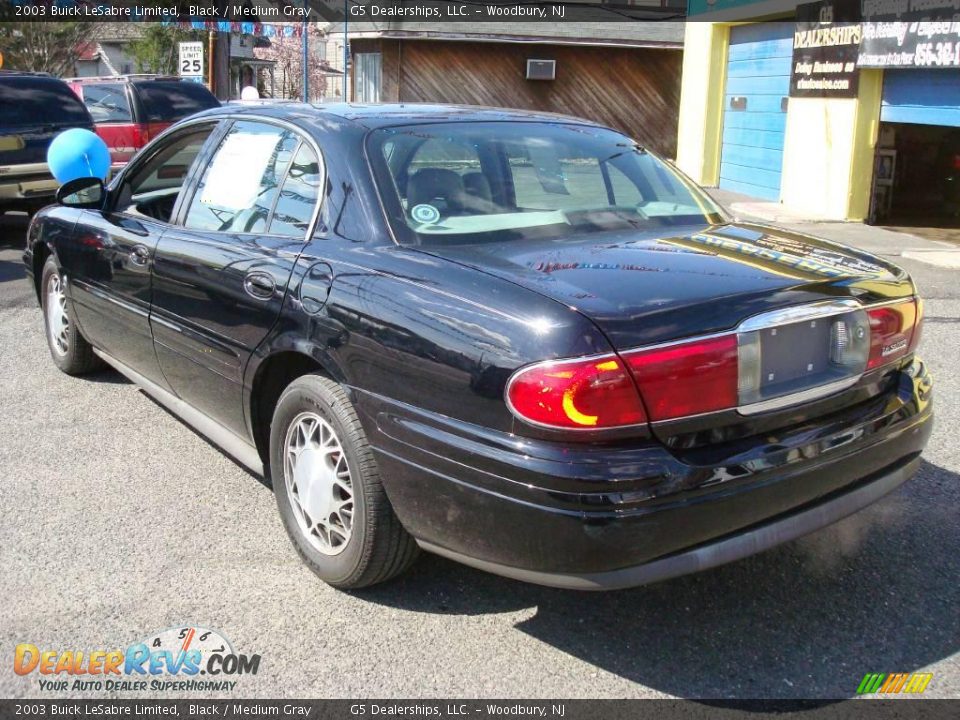 2003 Buick LeSabre Limited Black / Medium Gray Photo #7