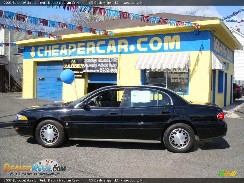 2003 Buick LeSabre Limited Black / Medium Gray Photo #8