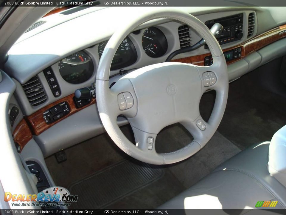 2003 Buick LeSabre Limited Black / Medium Gray Photo #9