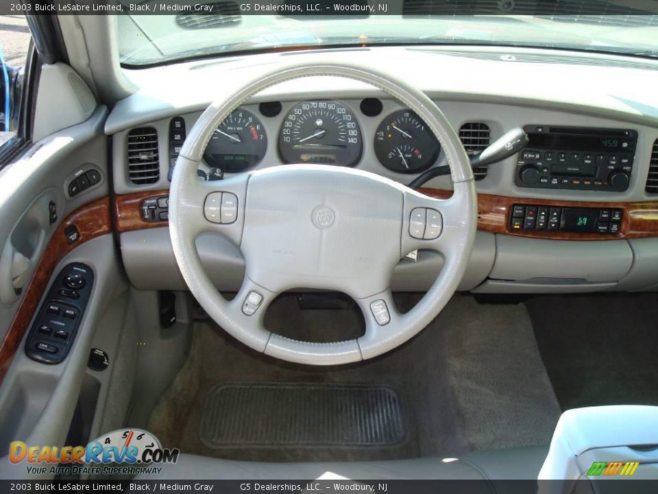 2003 Buick LeSabre Limited Black / Medium Gray Photo #21