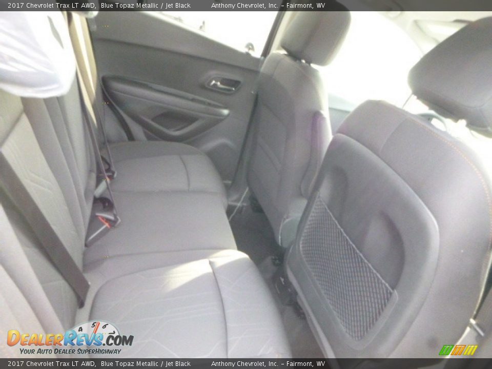 2017 Chevrolet Trax LT AWD Blue Topaz Metallic / Jet Black Photo #6
