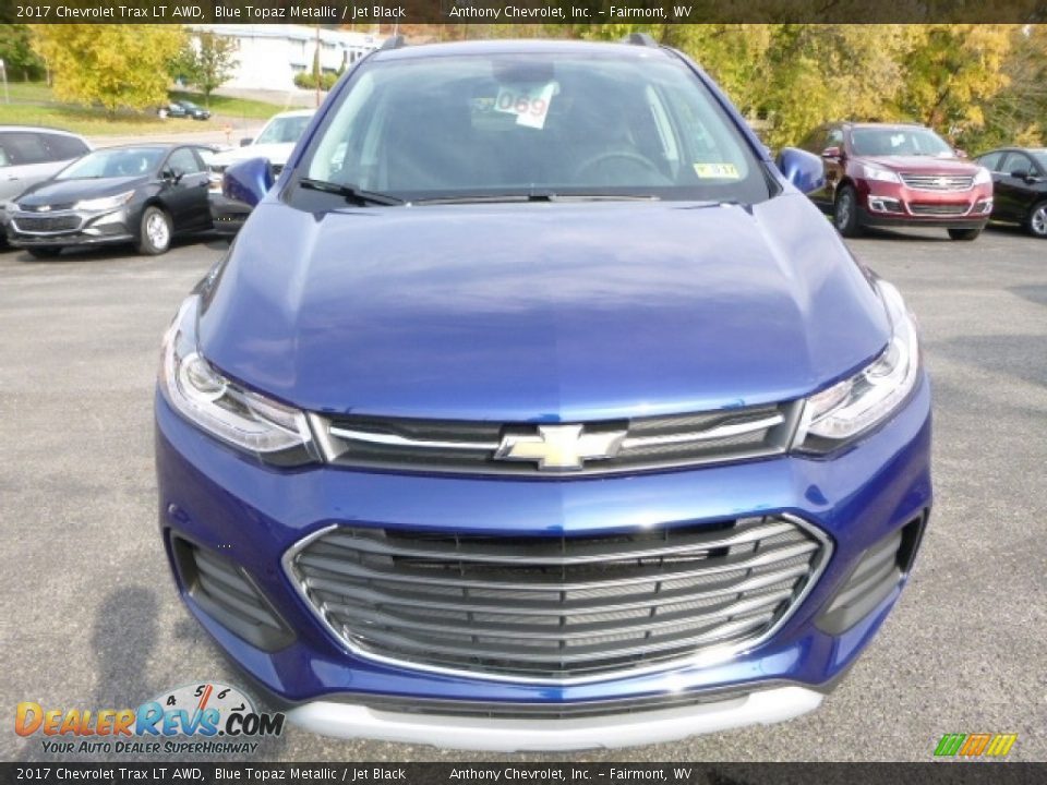 2017 Chevrolet Trax LT AWD Blue Topaz Metallic / Jet Black Photo #12