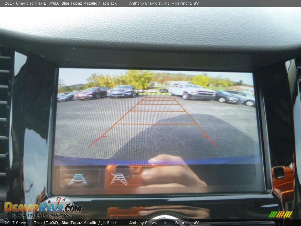 2017 Chevrolet Trax LT AWD Blue Topaz Metallic / Jet Black Photo #17
