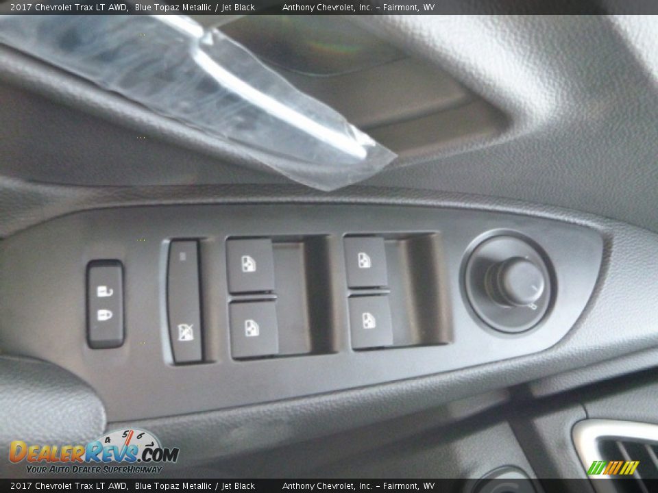 2017 Chevrolet Trax LT AWD Blue Topaz Metallic / Jet Black Photo #20