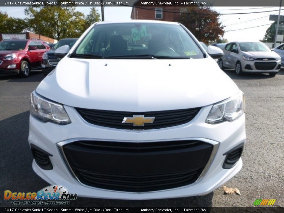 Summit White 2017 Chevrolet Sonic LT Sedan Photo #11