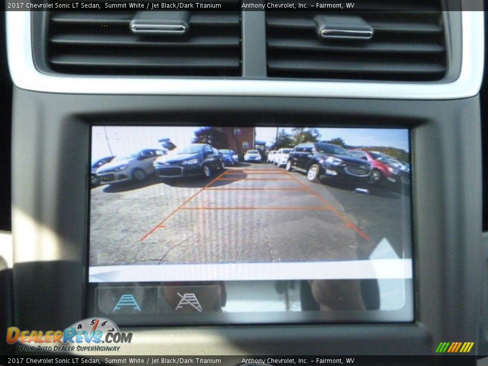 2017 Chevrolet Sonic LT Sedan Summit White / Jet Black/Dark Titanium Photo #16