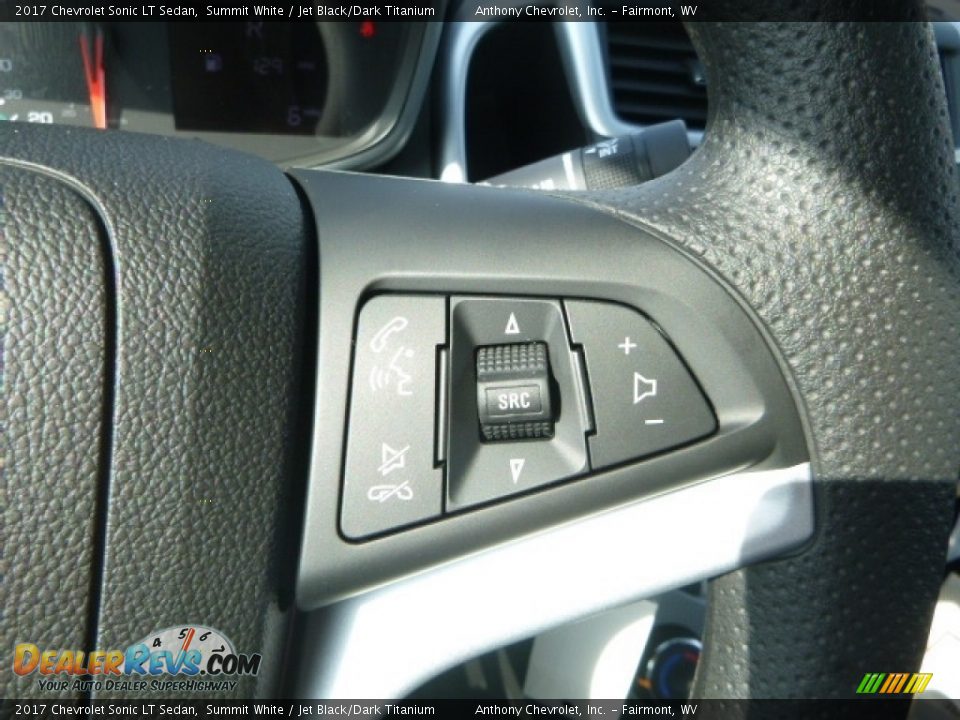 Controls of 2017 Chevrolet Sonic LT Sedan Photo #17