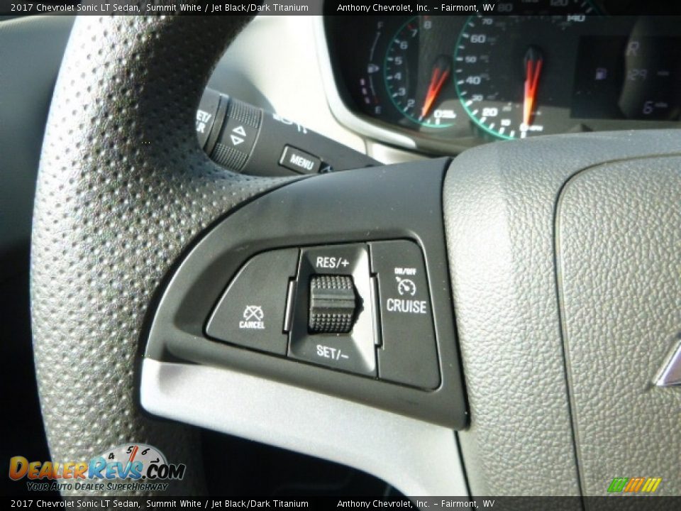 Controls of 2017 Chevrolet Sonic LT Sedan Photo #18