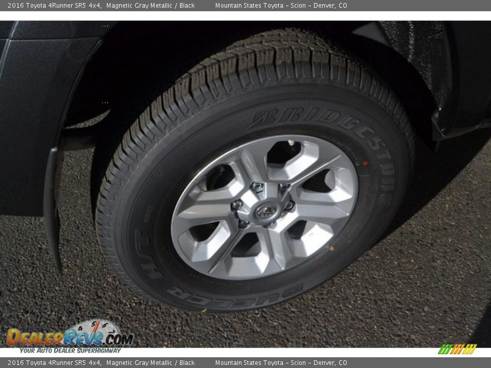 2016 Toyota 4Runner SR5 4x4 Magnetic Gray Metallic / Black Photo #9