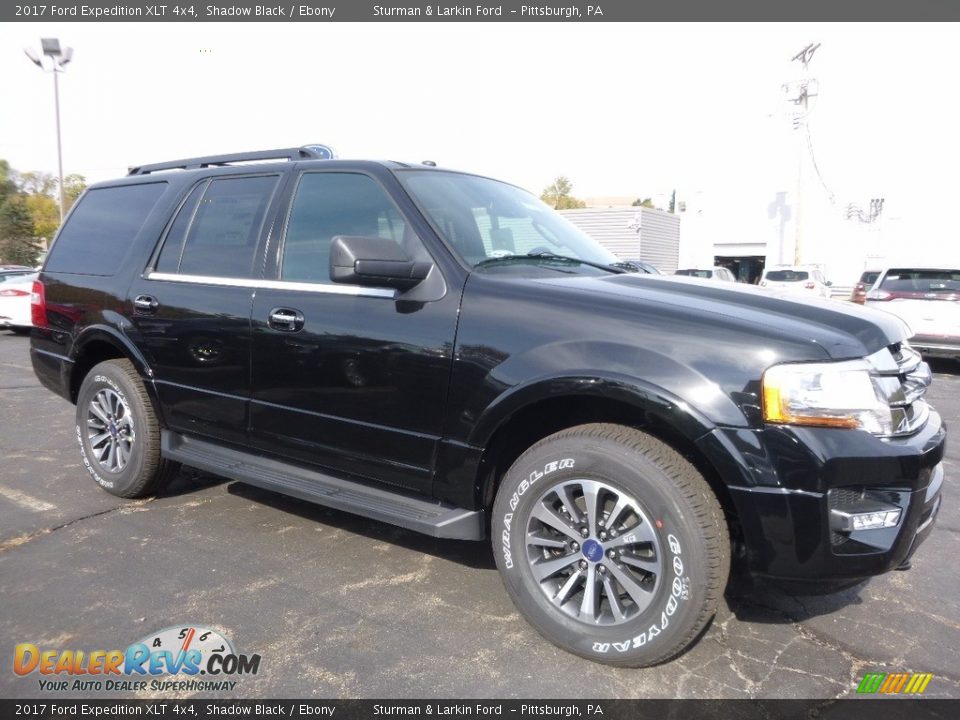 2017 Ford Expedition XLT 4x4 Shadow Black / Ebony Photo #1