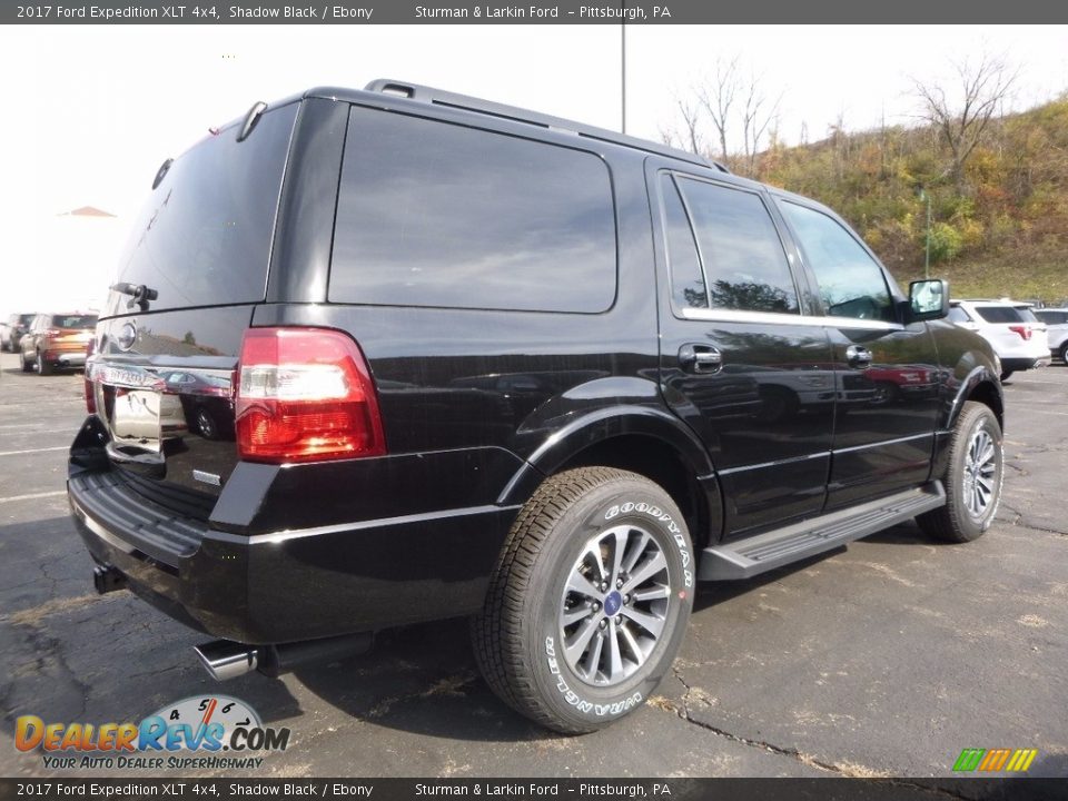 2017 Ford Expedition XLT 4x4 Shadow Black / Ebony Photo #2