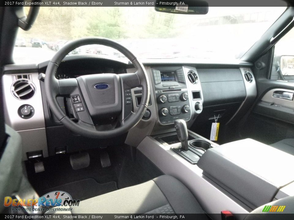2017 Ford Expedition XLT 4x4 Shadow Black / Ebony Photo #10