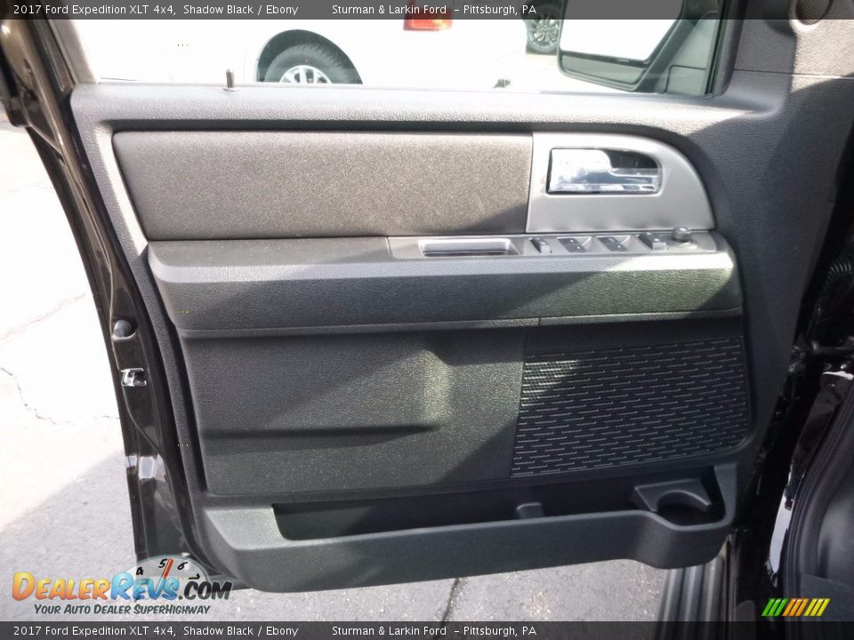 2017 Ford Expedition XLT 4x4 Shadow Black / Ebony Photo #11