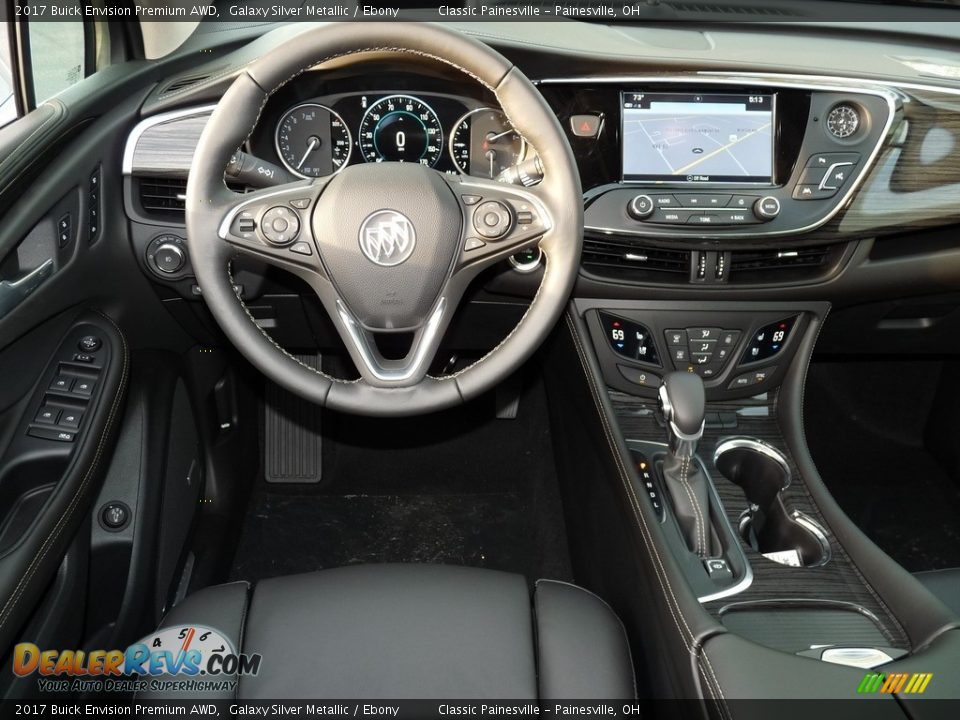 Dashboard of 2017 Buick Envision Premium AWD Photo #8