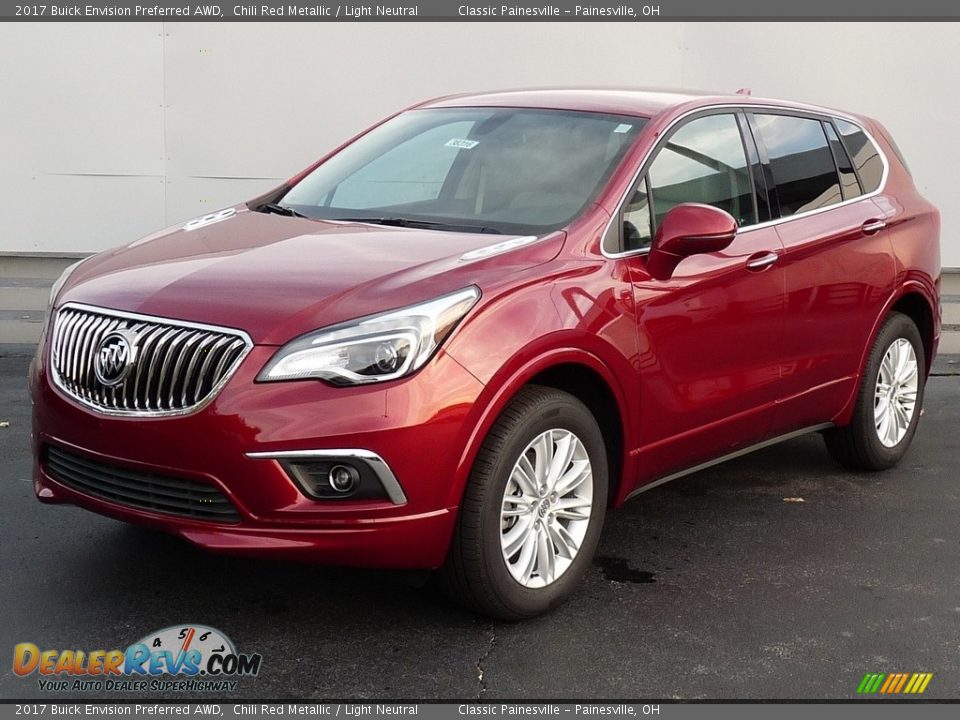 Front 3/4 View of 2017 Buick Envision Preferred AWD Photo #1