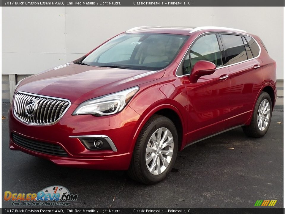Front 3/4 View of 2017 Buick Envision Essence AWD Photo #1