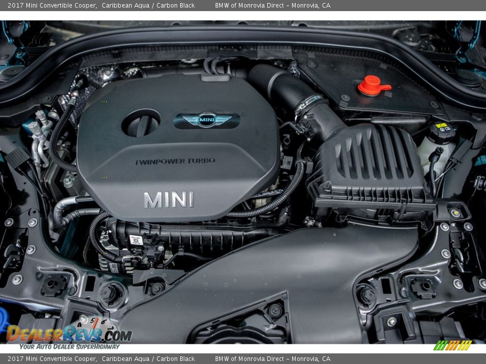 2017 Mini Convertible Cooper 1.5 Liter TwinPower Turbocharged DOHC 12-Valve VVT 3 Cylinder Engine Photo #8