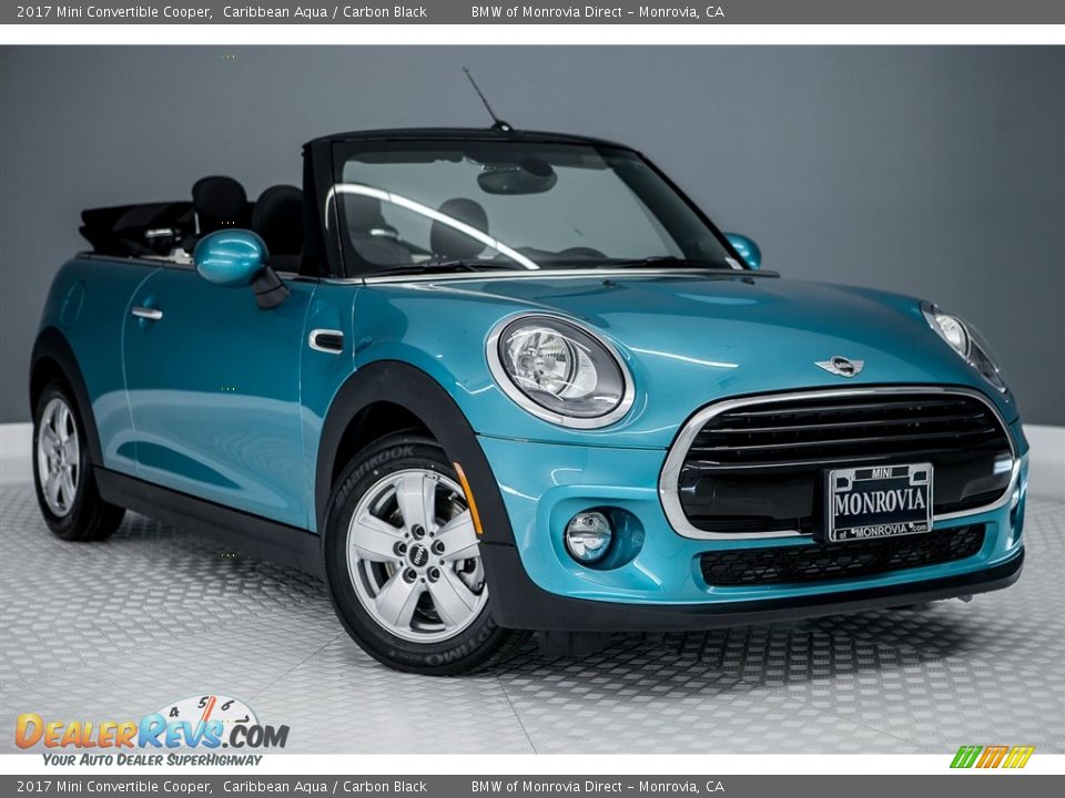 Front 3/4 View of 2017 Mini Convertible Cooper Photo #12