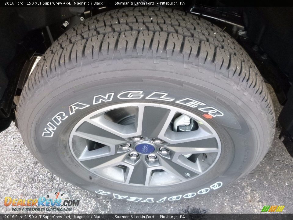 2016 Ford F150 XLT SuperCrew 4x4 Magnetic / Black Photo #5