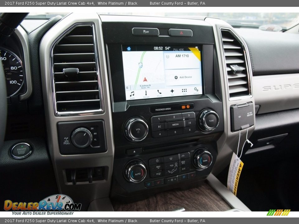Controls of 2017 Ford F250 Super Duty Lariat Crew Cab 4x4 Photo #19