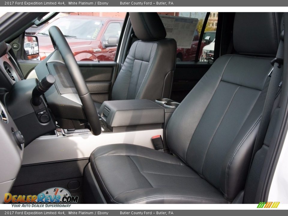 Front Seat of 2017 Ford Expedition Limited 4x4 Photo #8