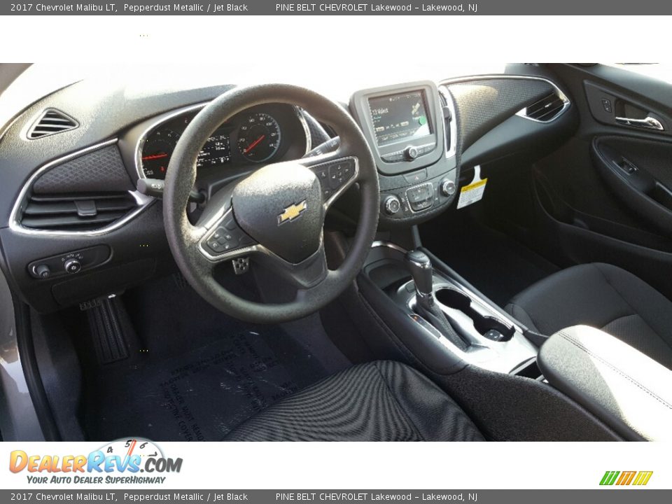 2017 Chevrolet Malibu LT Pepperdust Metallic / Jet Black Photo #9