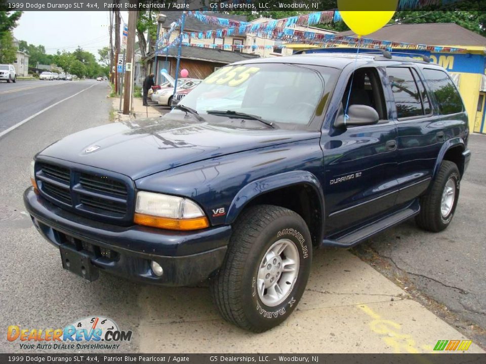 1999 Dodge Durango SLT 4x4 Patriot Blue Pearlcoat / Agate Photo #1