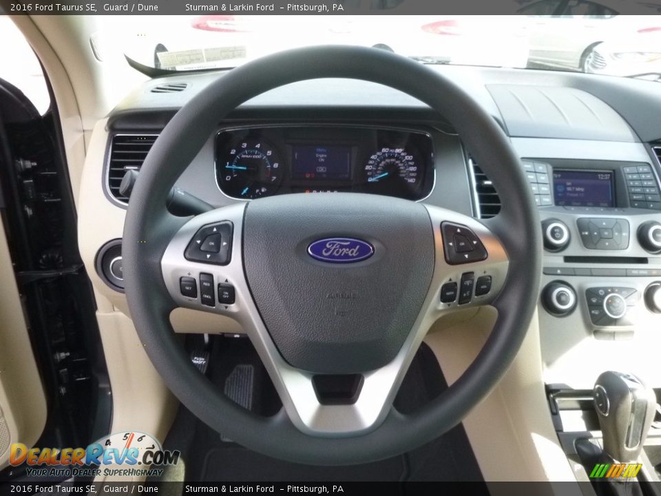 2016 Ford Taurus SE Guard / Dune Photo #12