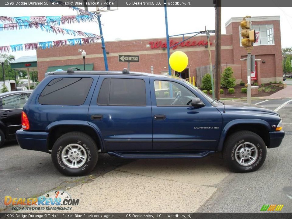 1999 Dodge Durango SLT 4x4 Patriot Blue Pearlcoat / Agate Photo #4