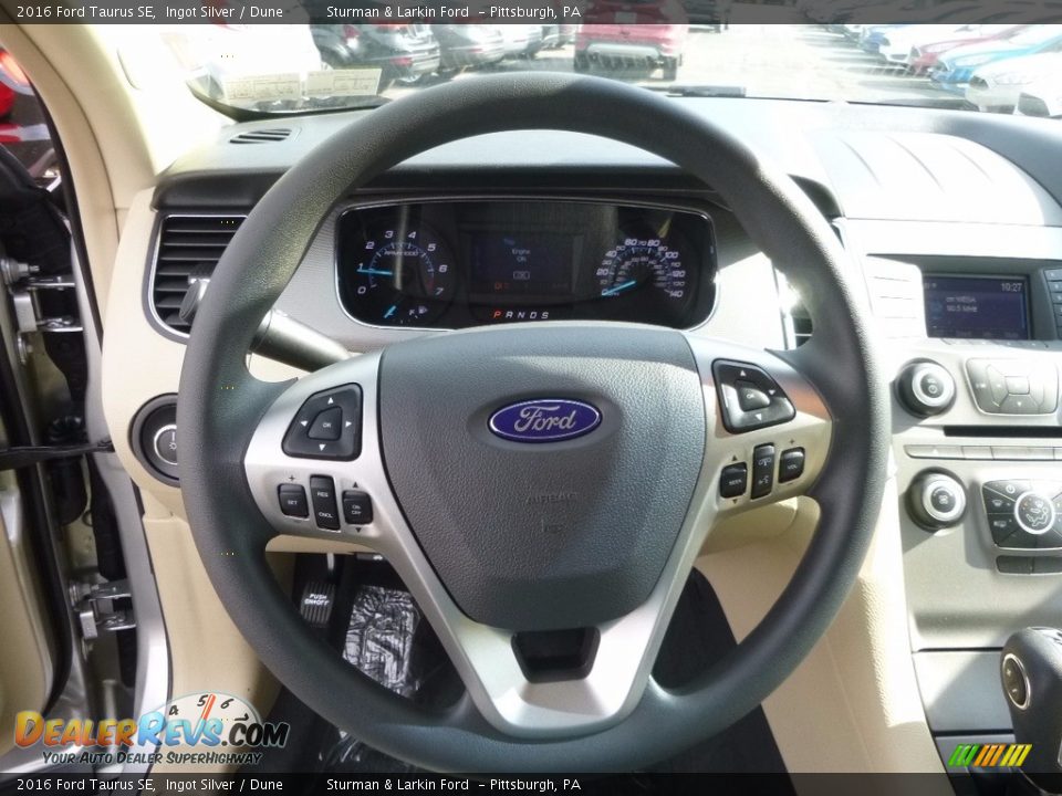 2016 Ford Taurus SE Steering Wheel Photo #13
