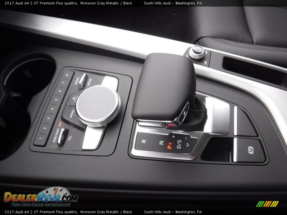 2017 Audi A4 2.0T Premium Plus quattro Monsoon Gray Metallic / Black Photo #20