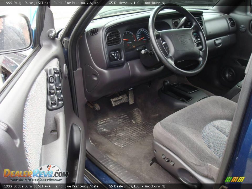 1999 Dodge Durango SLT 4x4 Patriot Blue Pearlcoat / Agate Photo #10