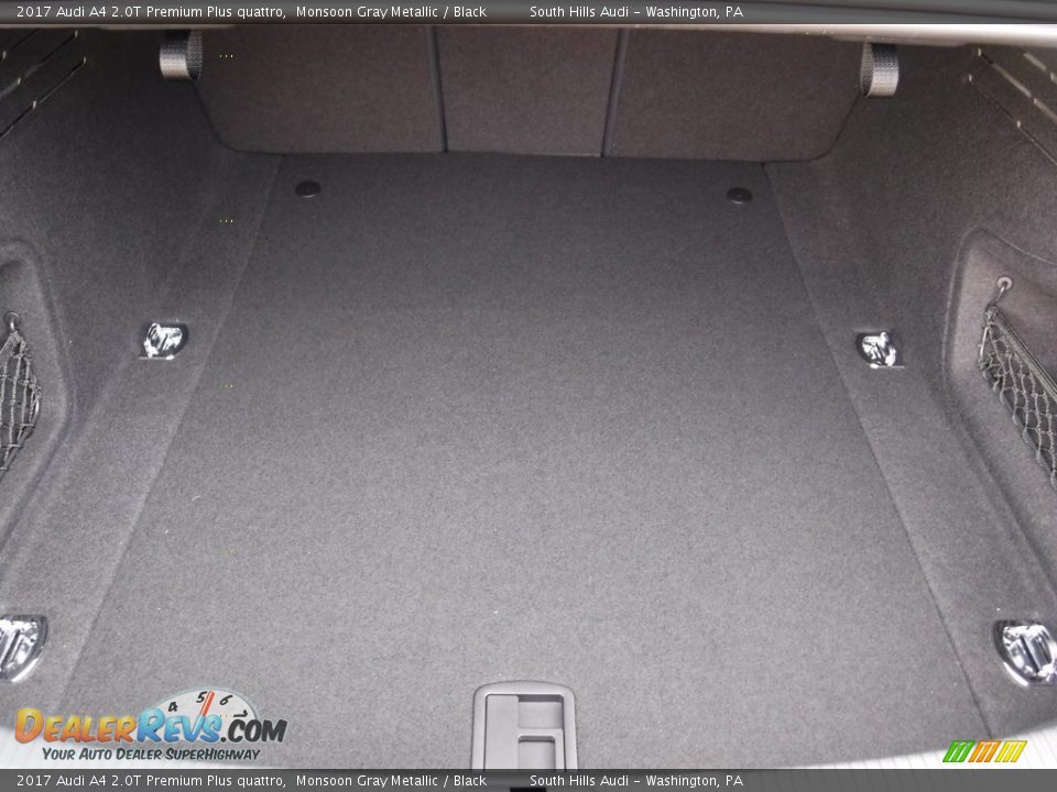 2017 Audi A4 2.0T Premium Plus quattro Monsoon Gray Metallic / Black Photo #35