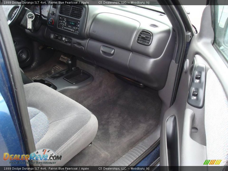 1999 Dodge Durango SLT 4x4 Patriot Blue Pearlcoat / Agate Photo #13